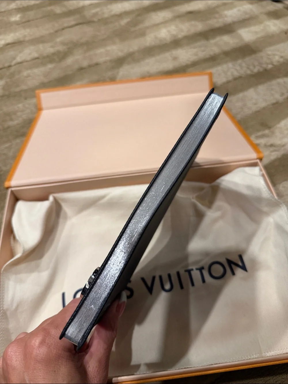 Louis Vuitton notebook
